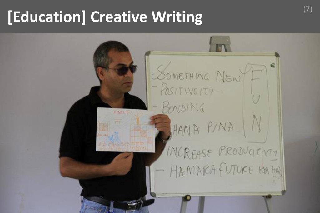 ### Creative Writing Image