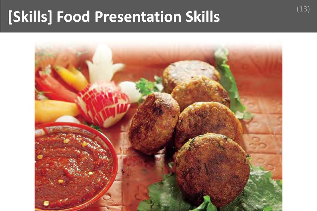 ### Food Presentation Skills Image