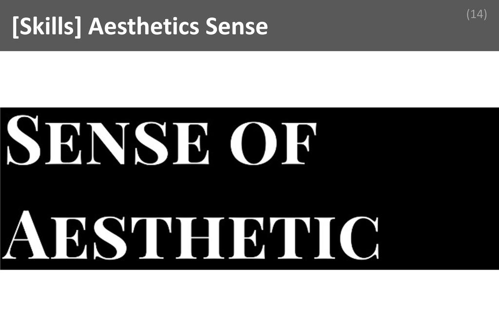 ### Aesthetics Sense Image