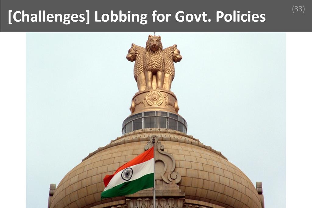 ### Lobbing for Govt. Policies Image