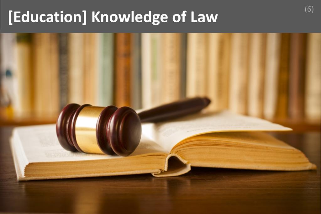 ### Knowledge of Law Image