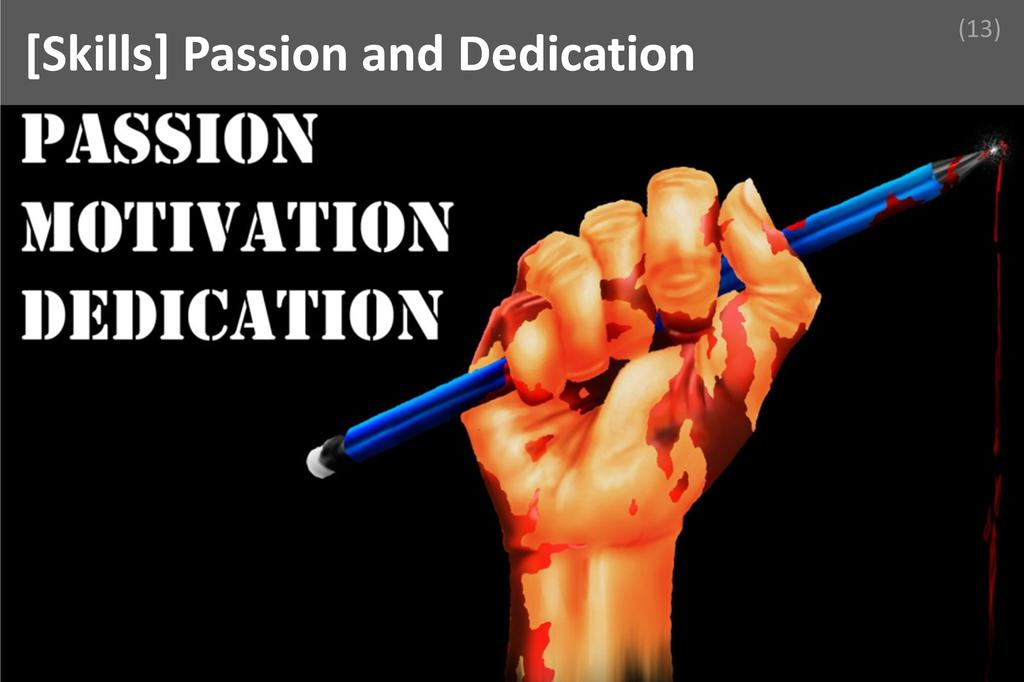 ### Passion and Dedication Image