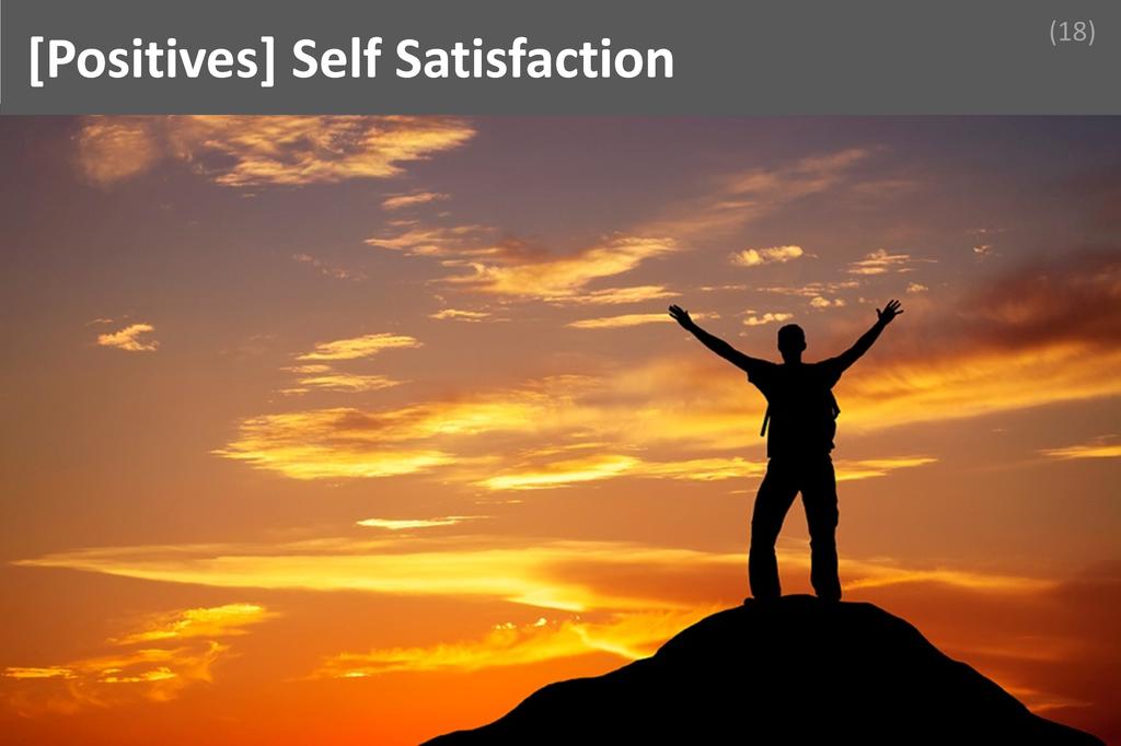 ### Self Satisfaction Image