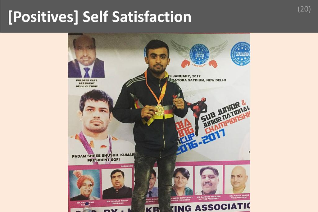 ### Self Satisfaction Image