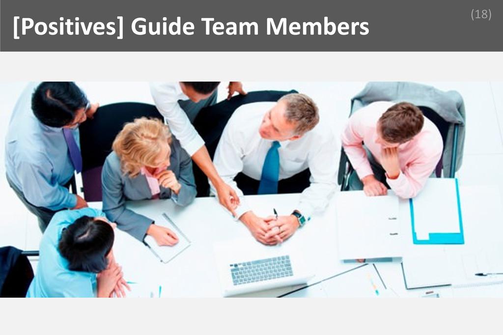 ### Guide team members Image