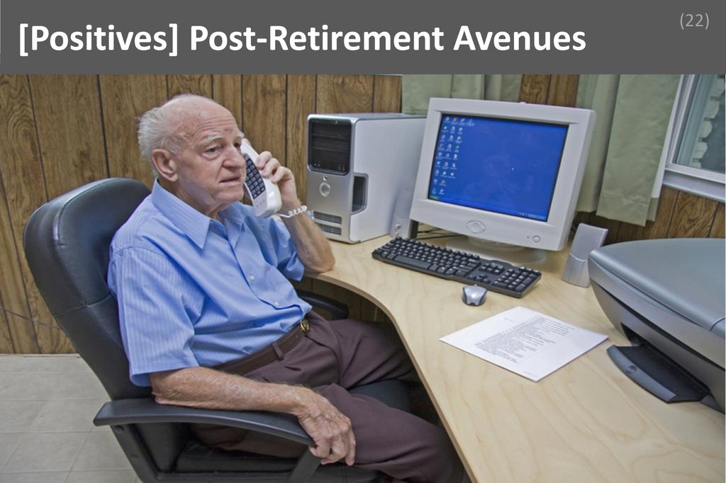 ### Post-retirement Avenues Image