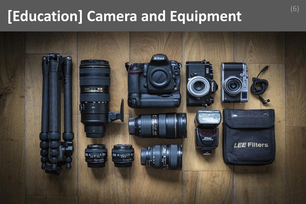 ### Camera and Equipments Image