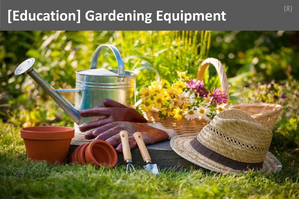 ### Gardening Equipment Image