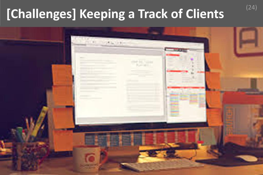 ### Keeping a Track of Clients Image