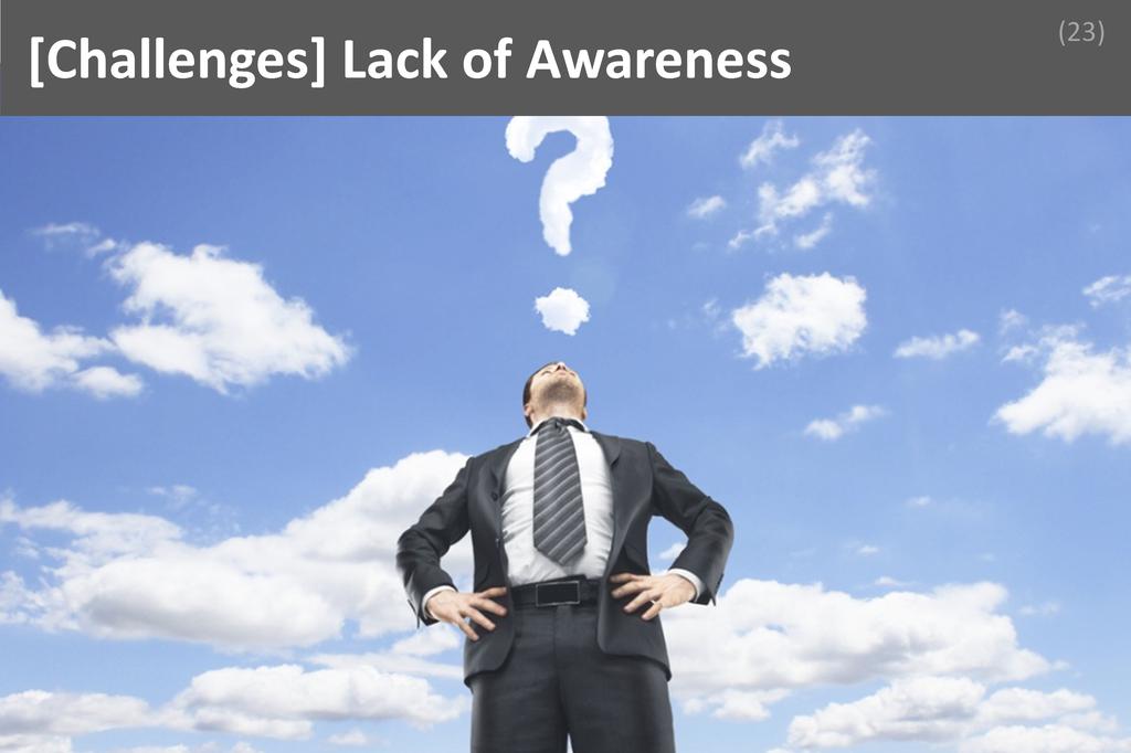 ### Lack of Awareness Image