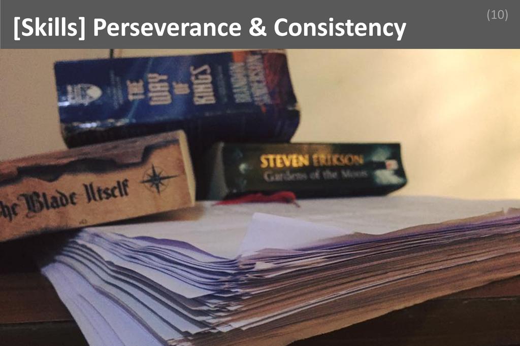 ### Perseverance & Consistency Image