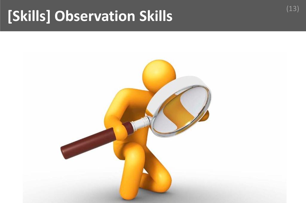 ### Observation Skills Image