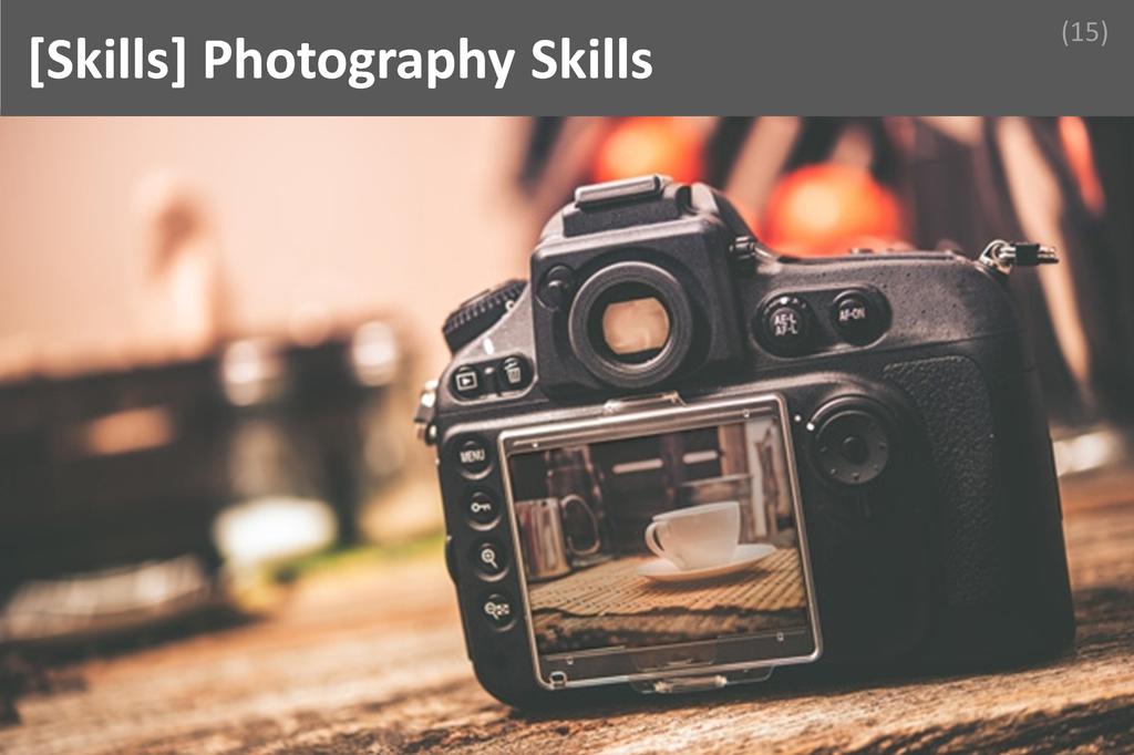 ### Photography Skills Image