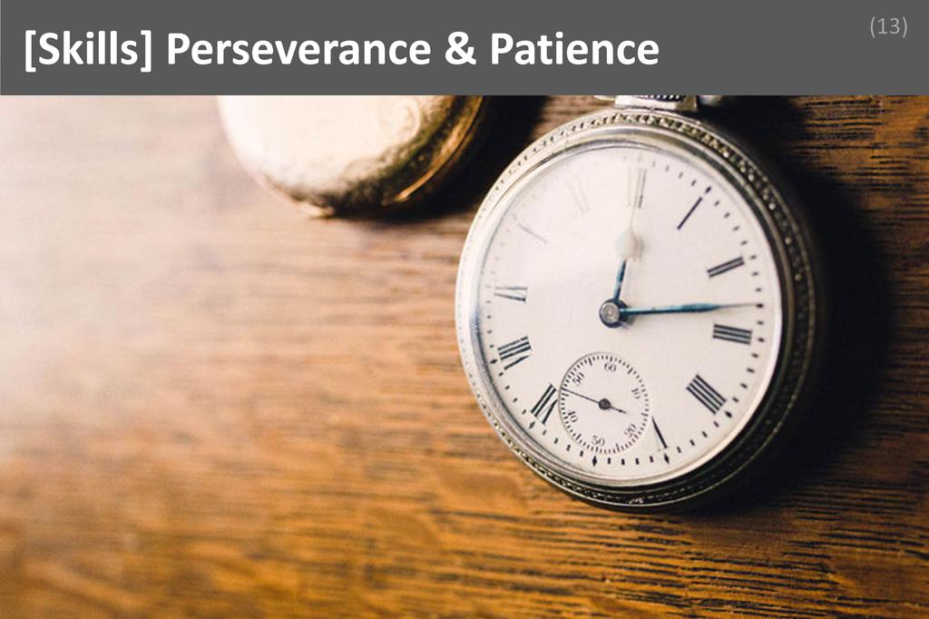 ### Perseverance & Patience Image