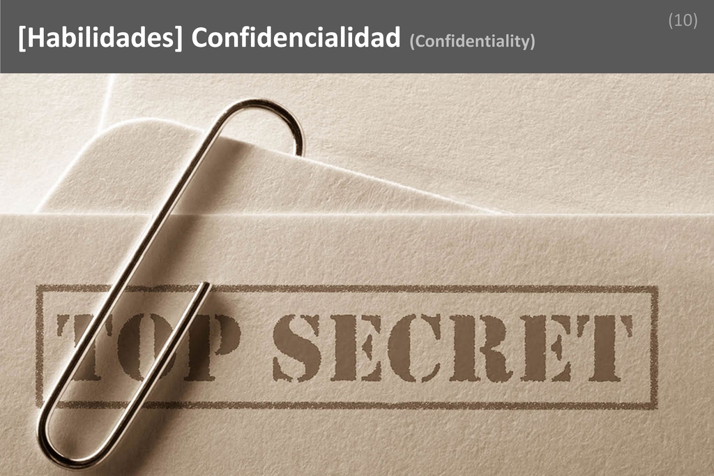### Confidentiality Image
