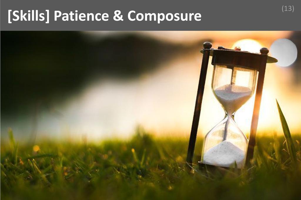 ### Patience & Composure Image