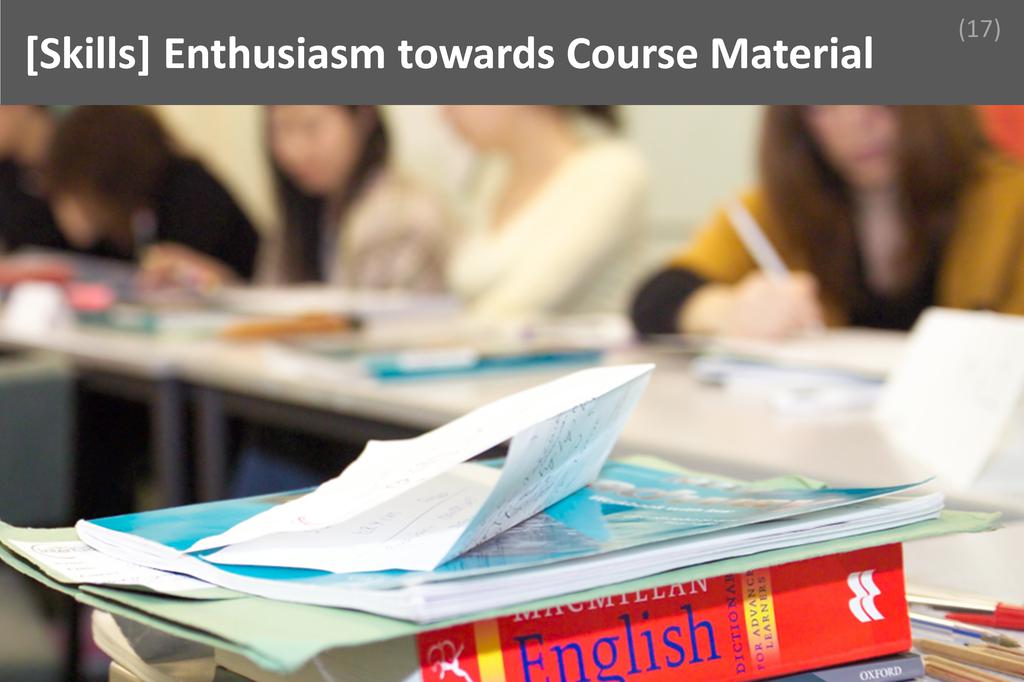 ### Enthusiasm towards Course Material Image