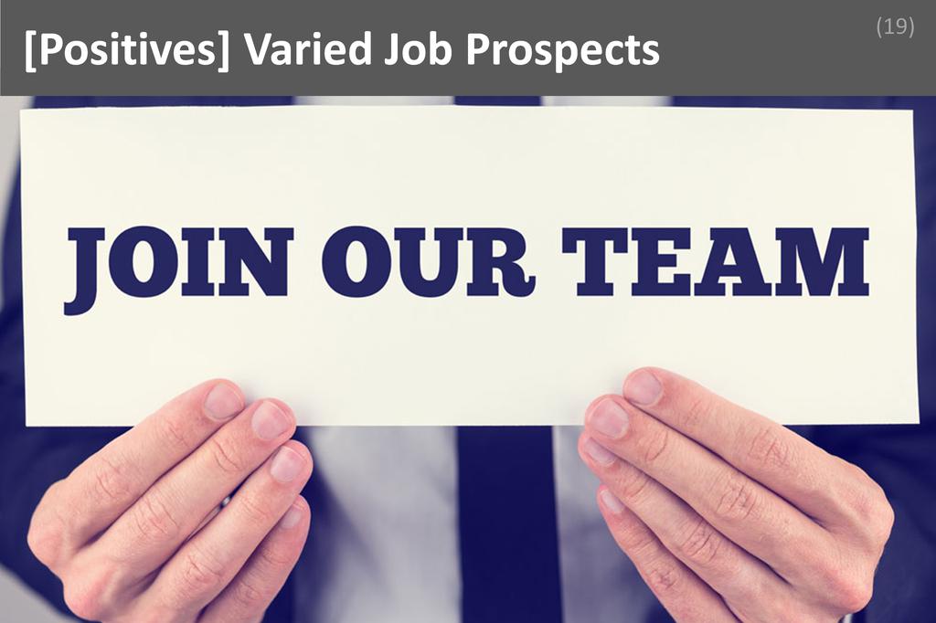 ### Varied Job Prospects Image