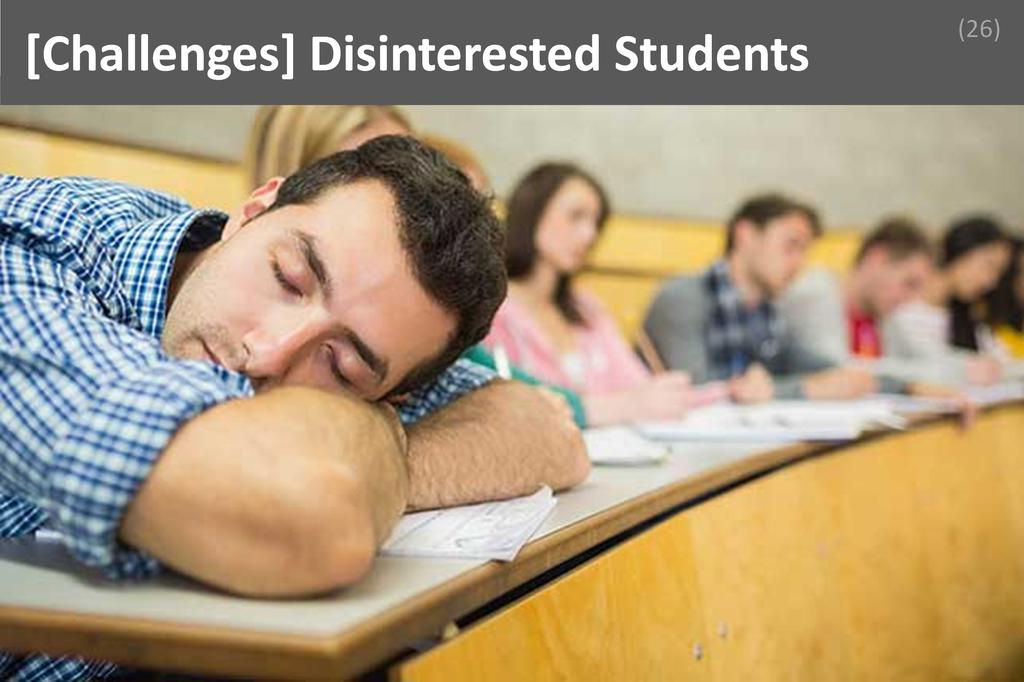 ### Disinterested Students Image