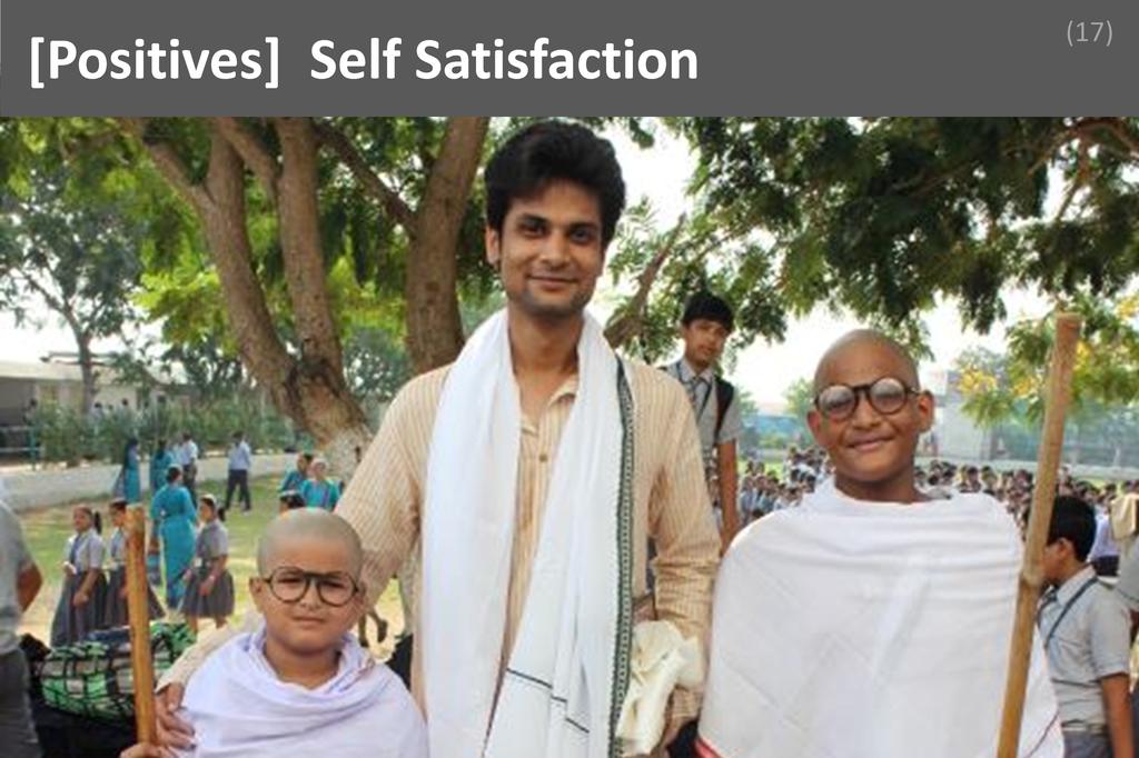 ### Self Satisfaction Image