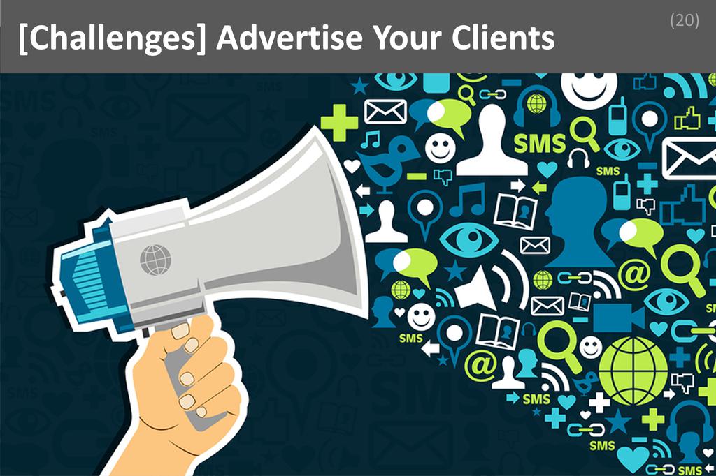 ### Advertise your Clients Image