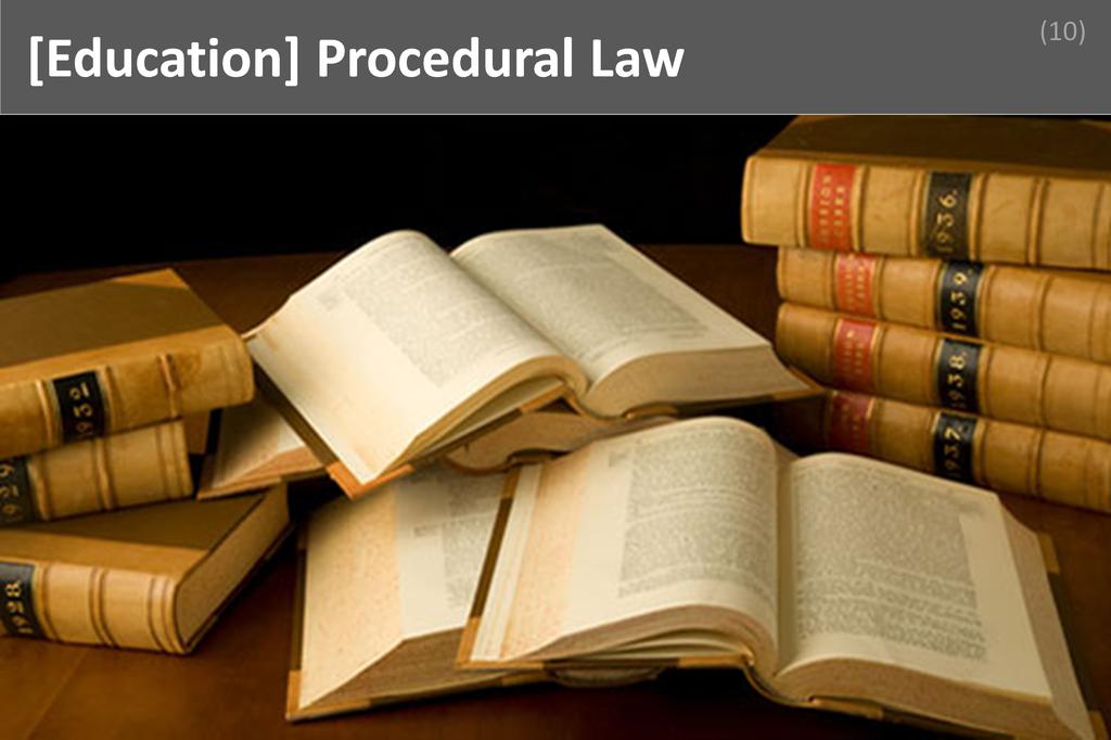 ### Procedural Law Image