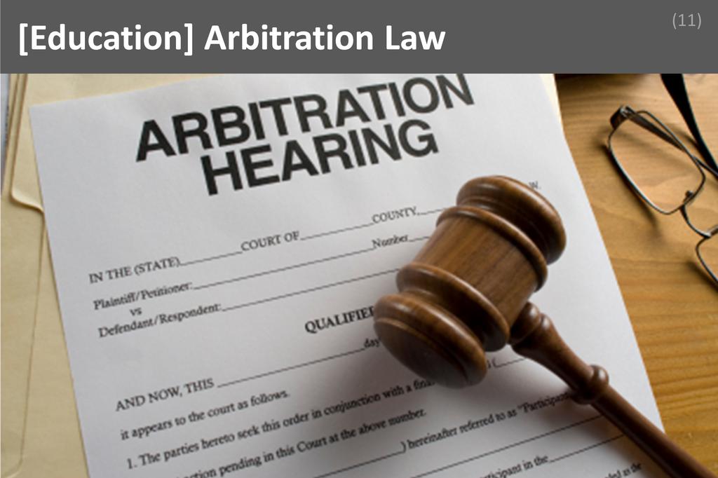 ### Arbitration Law Image
