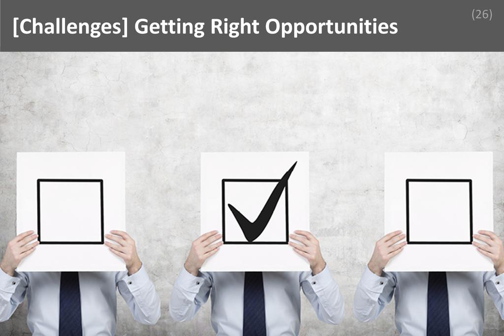 ### Getting Right Opportunities Image