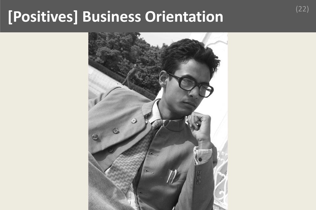 ### Business Orientation Image