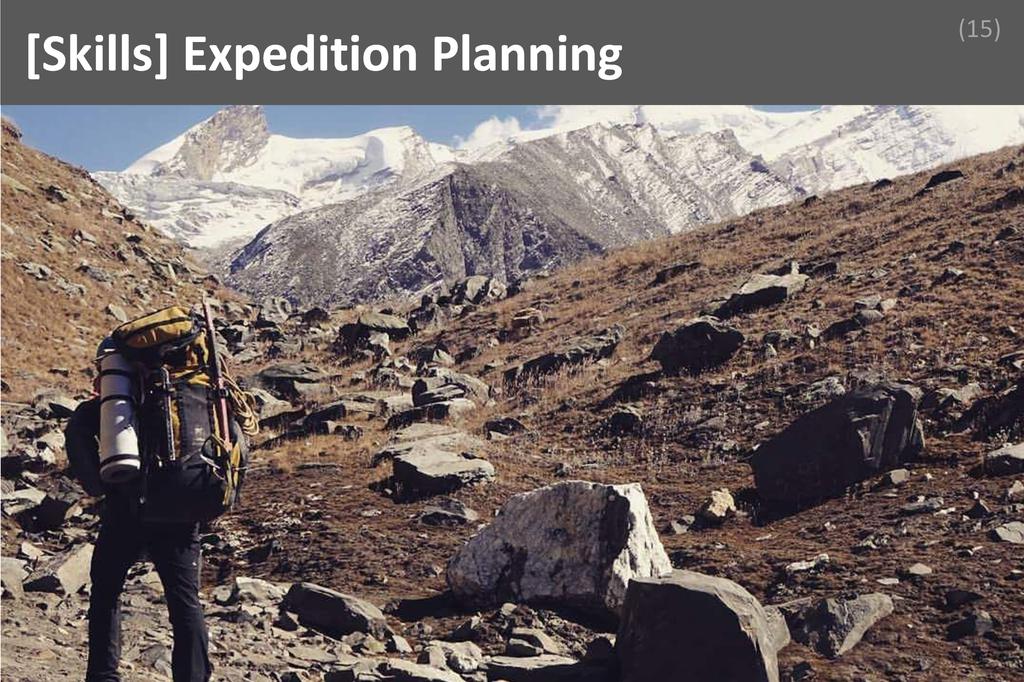 ### Expedition Planning Image