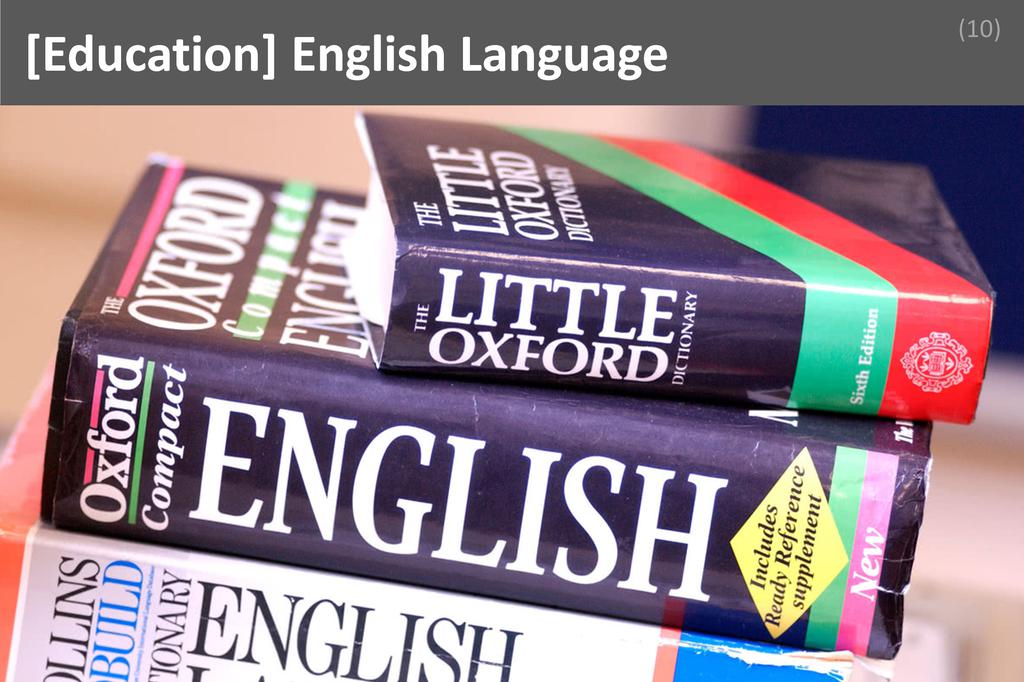 ### English Language Image