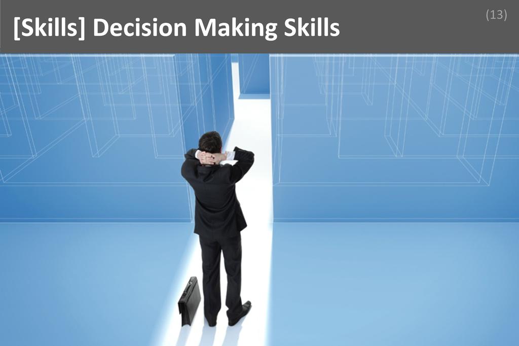 ### Decision Making Skills Image