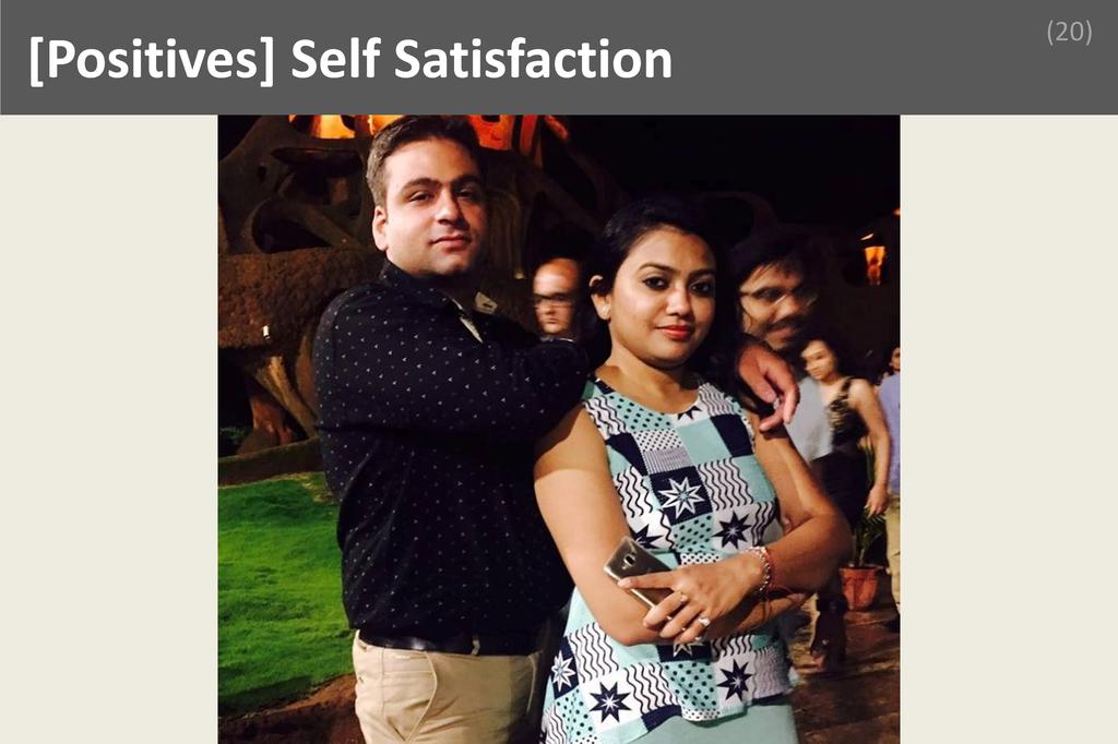 ### Self Satisfaction Image