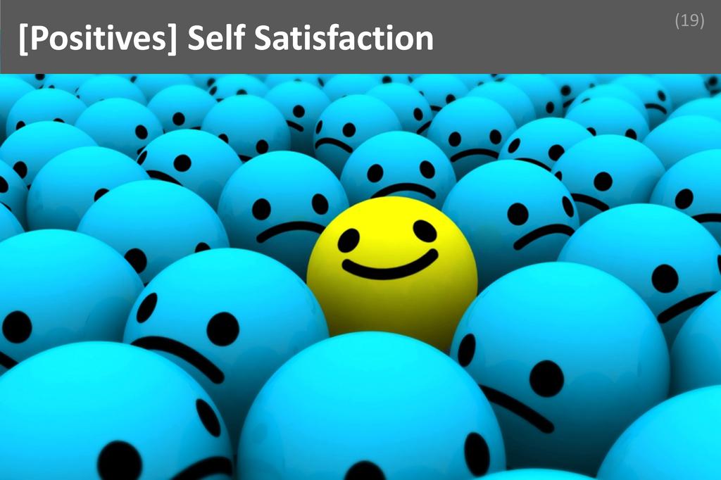 ### Self Satisfaction Image