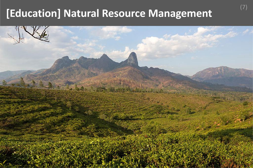 ### Natural Resource Management Image