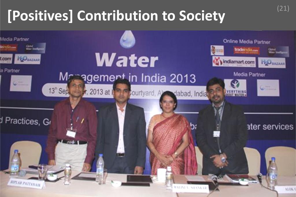 ### Contribution to Society Image