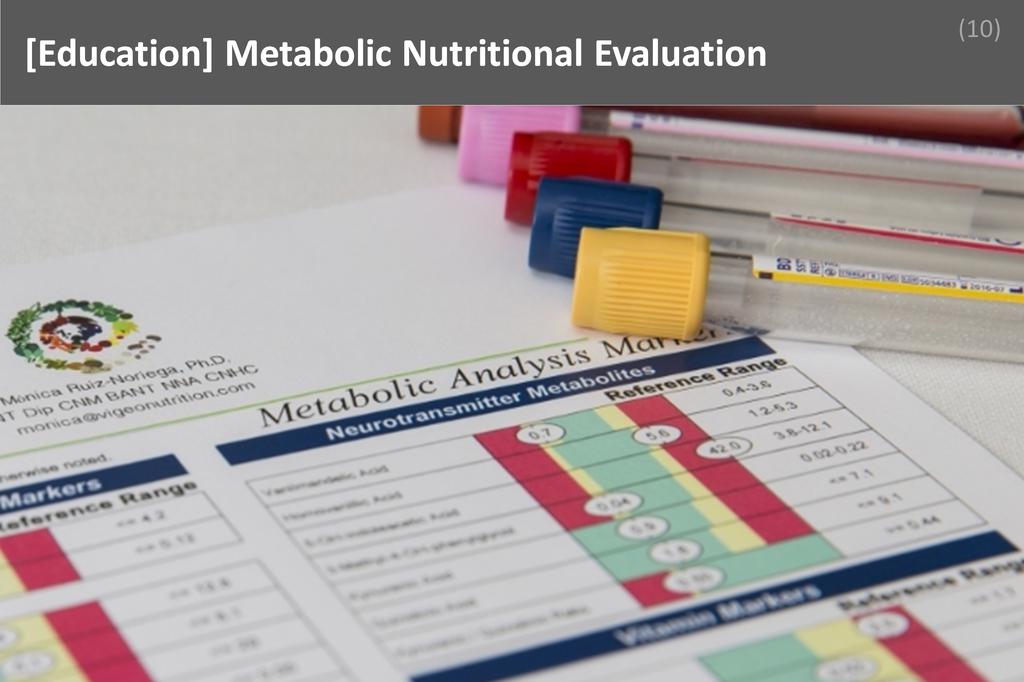 ### Metabolic Nutritional Evaluation Image