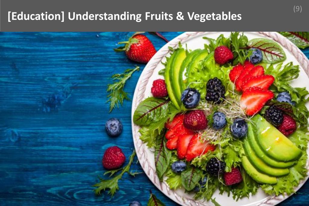 ### Understanding Fruits & Vegetables Image