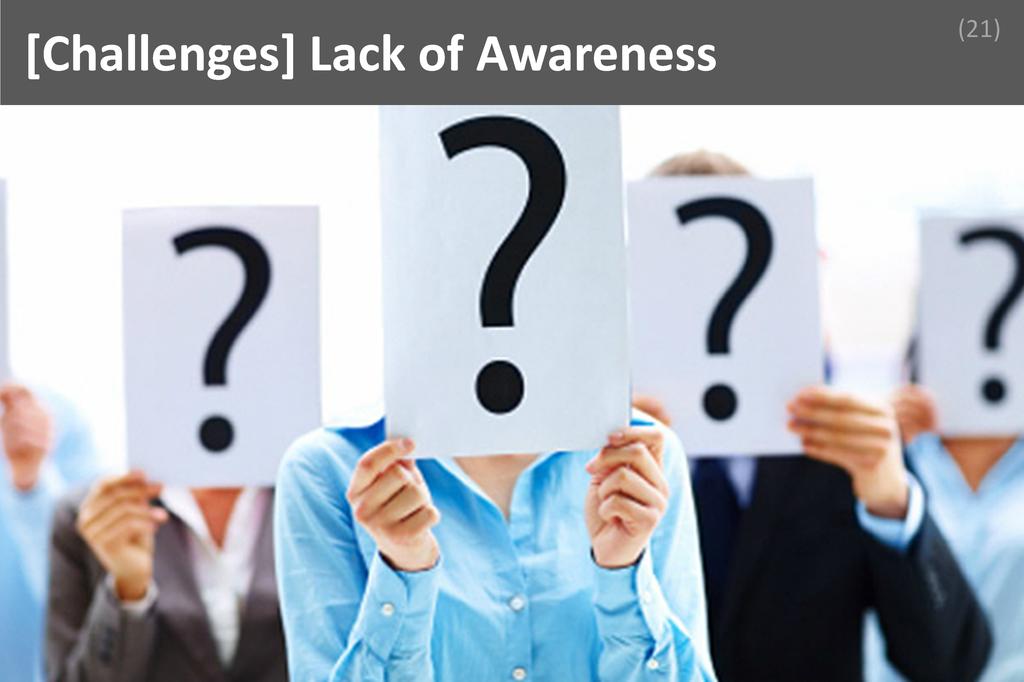 ### Lack of Awareness Image
