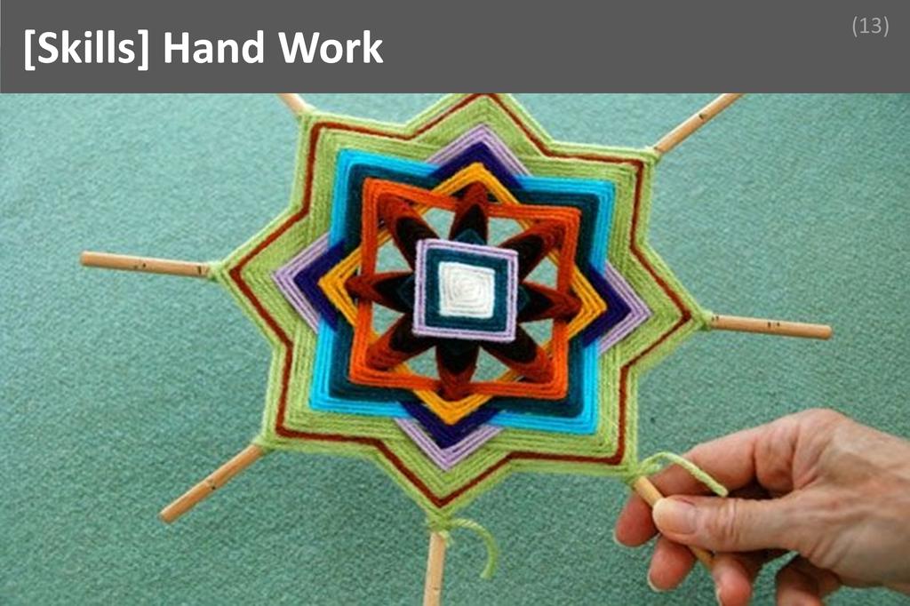 ### Hand Work Image