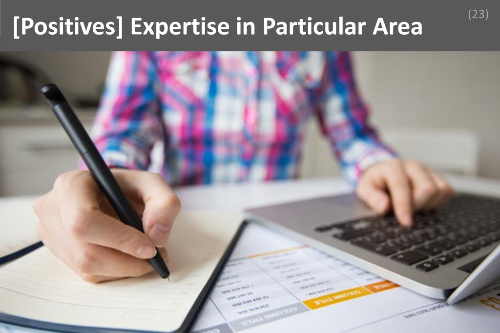 ### Expertise in Particular Area Image