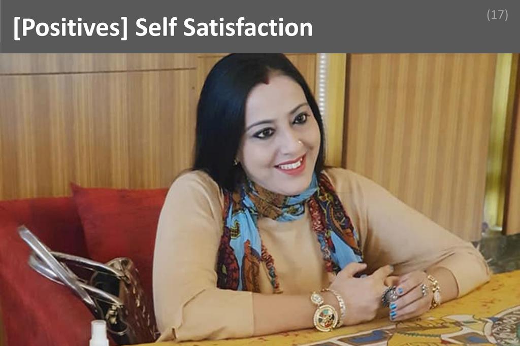 ### Self Satisfaction Image