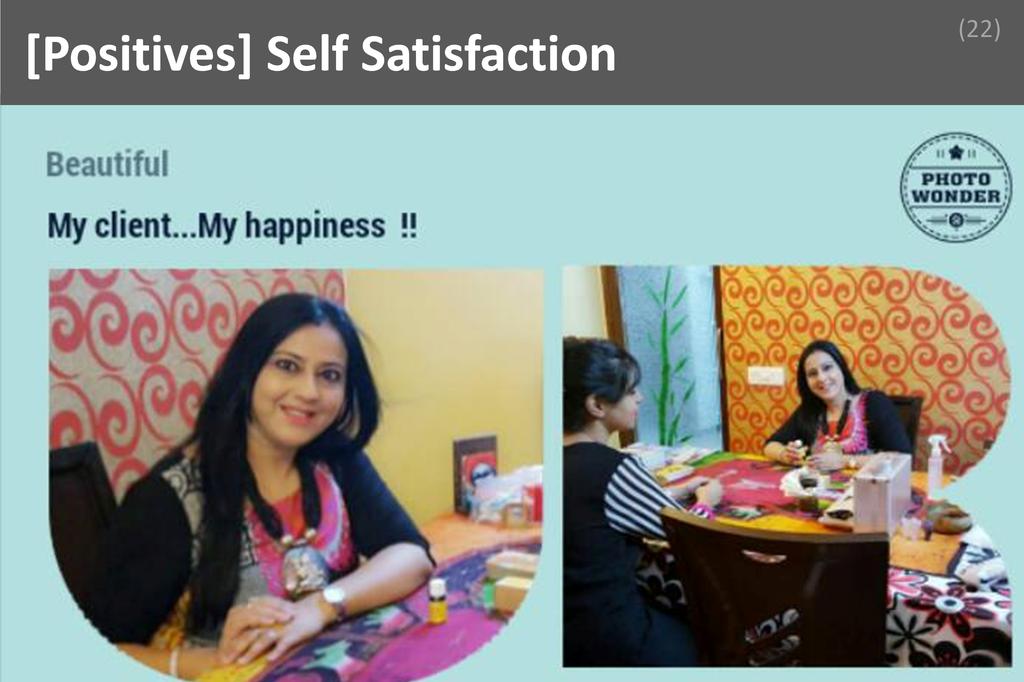### Self Satisfaction Image