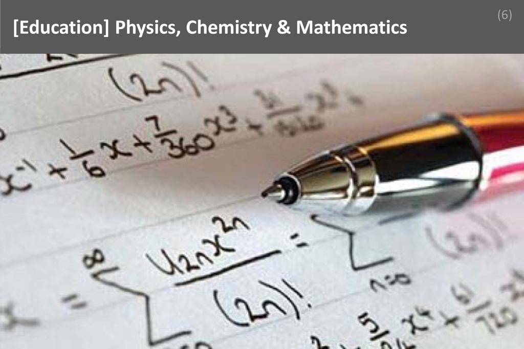 ### Physics, Chemistry & Mathematics Image