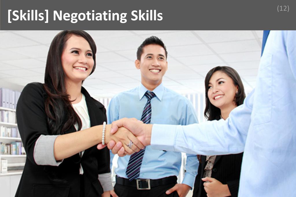 ### Negociating Skills Image