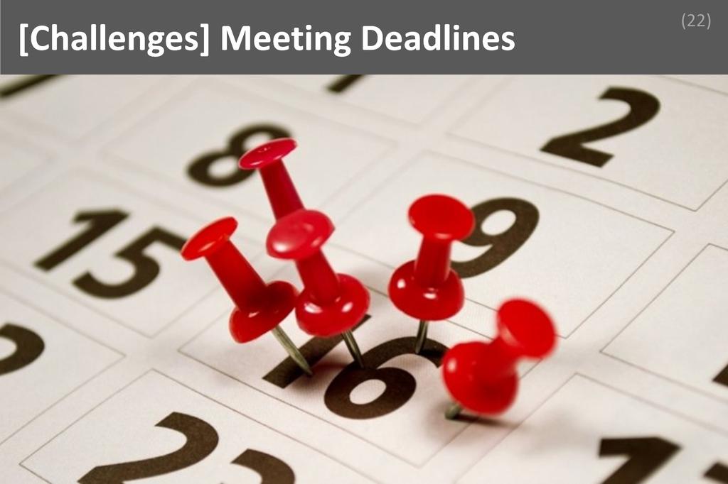 ### Meeting Deadlines Image