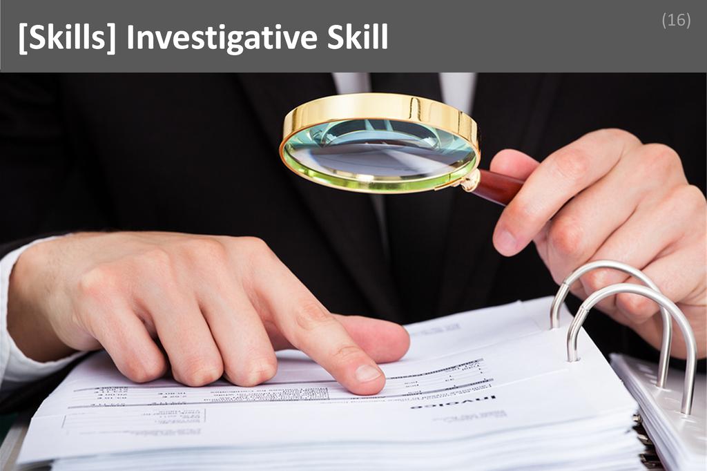 ### Investigative Skill Image