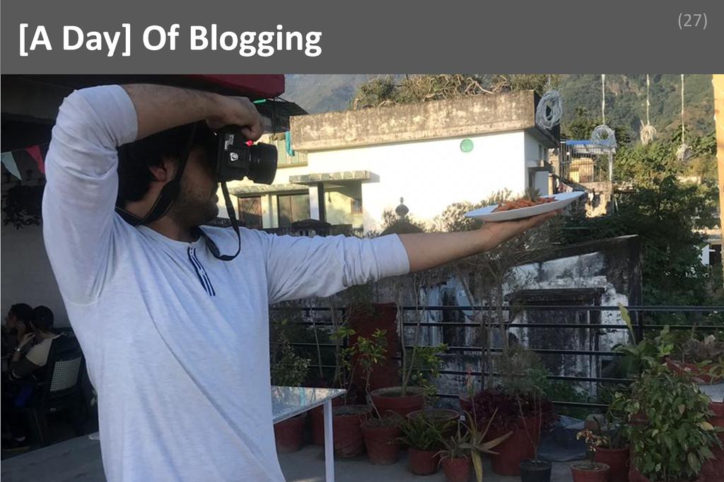 ### Food Blogging Image