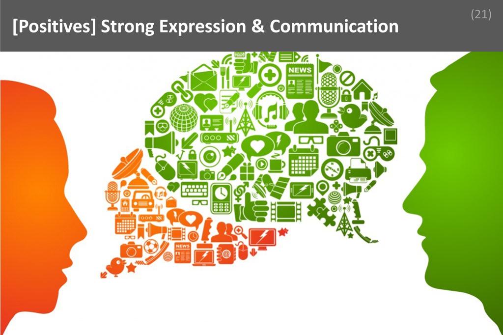 ### Strong Expressions & Communication Image