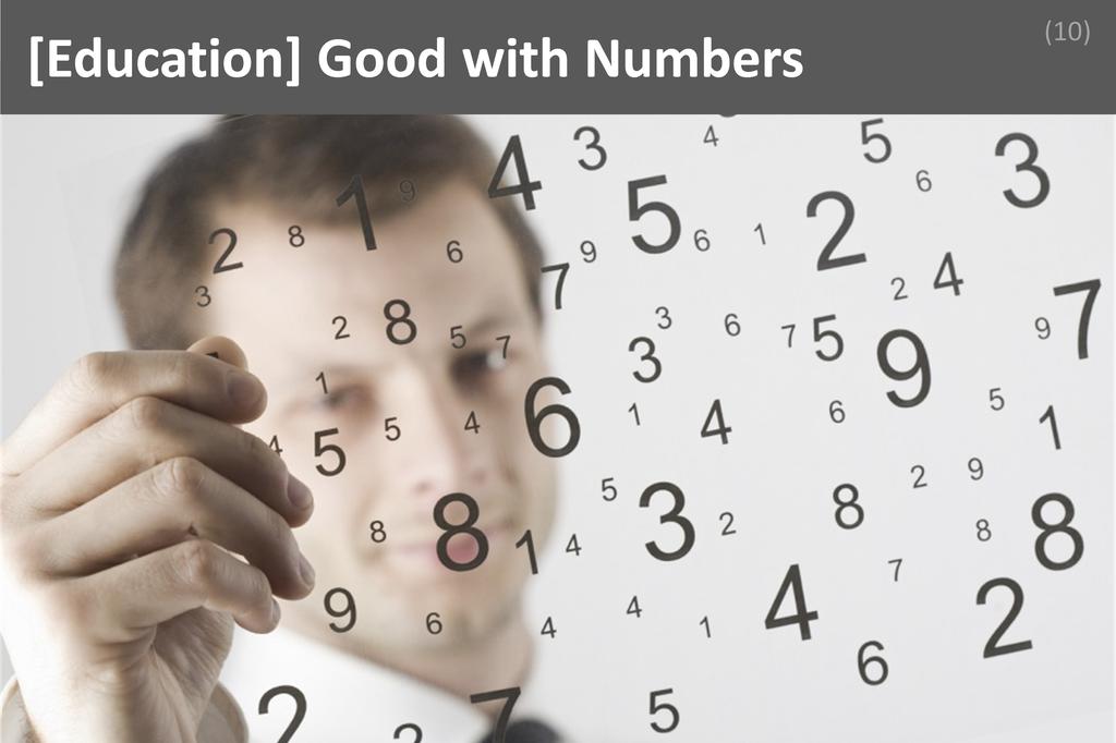 ### Good with Numbers Image